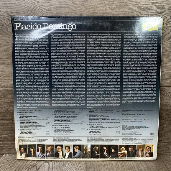 PLACIDO DOMINGO Lot Of 3 Vinyl Records - Picture 5 of 7